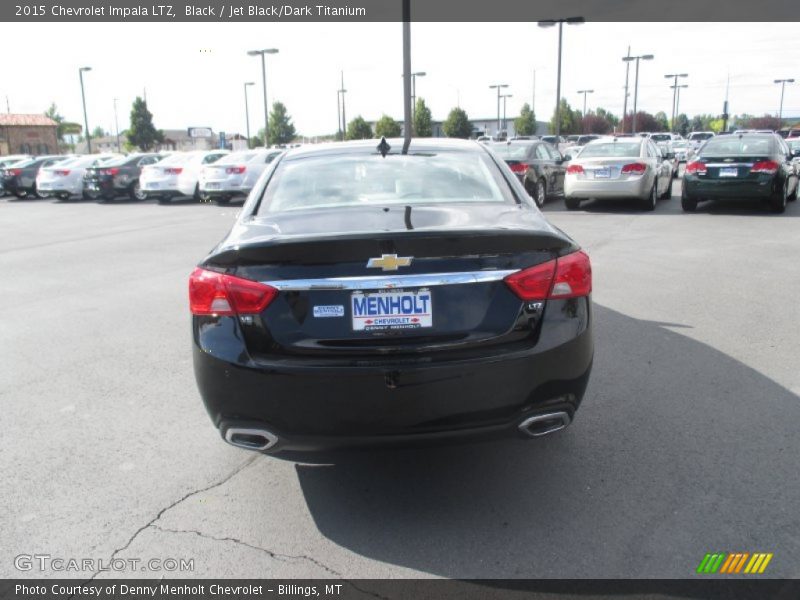 Black / Jet Black/Dark Titanium 2015 Chevrolet Impala LTZ