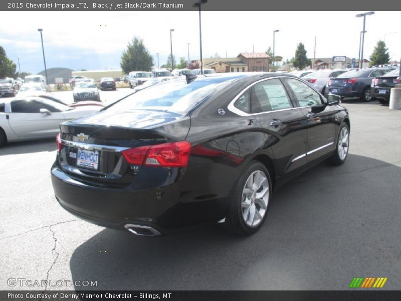 Black / Jet Black/Dark Titanium 2015 Chevrolet Impala LTZ