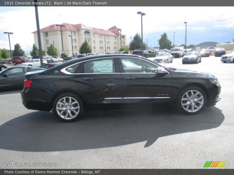 Black / Jet Black/Dark Titanium 2015 Chevrolet Impala LTZ