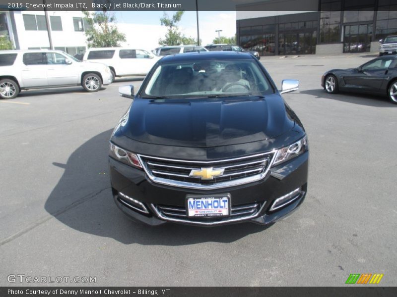 Black / Jet Black/Dark Titanium 2015 Chevrolet Impala LTZ