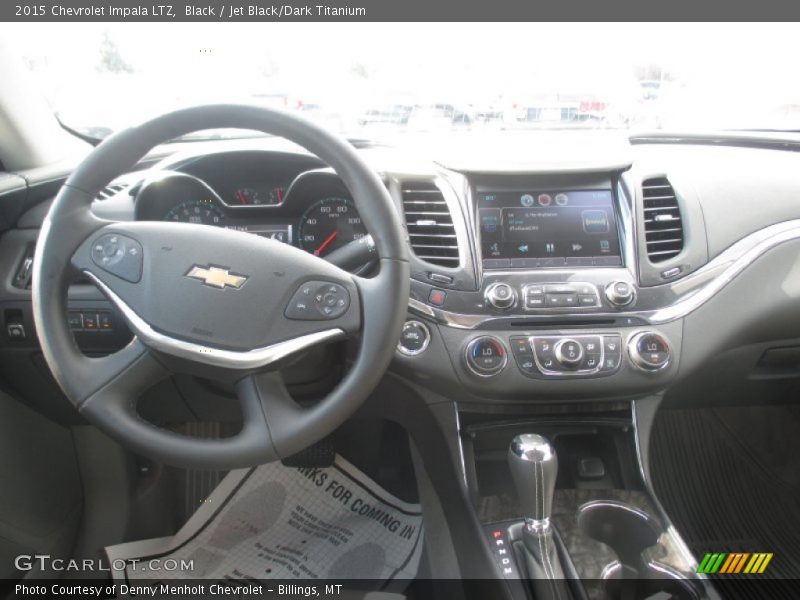 Black / Jet Black/Dark Titanium 2015 Chevrolet Impala LTZ