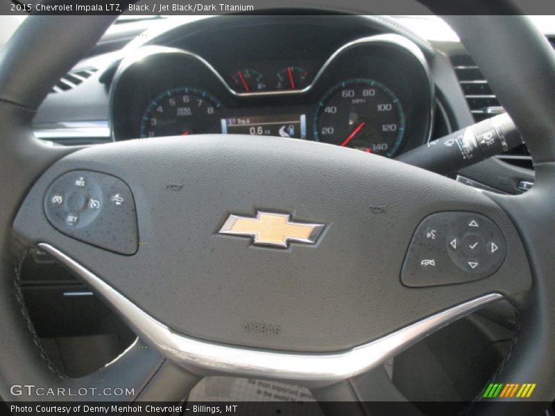 Black / Jet Black/Dark Titanium 2015 Chevrolet Impala LTZ