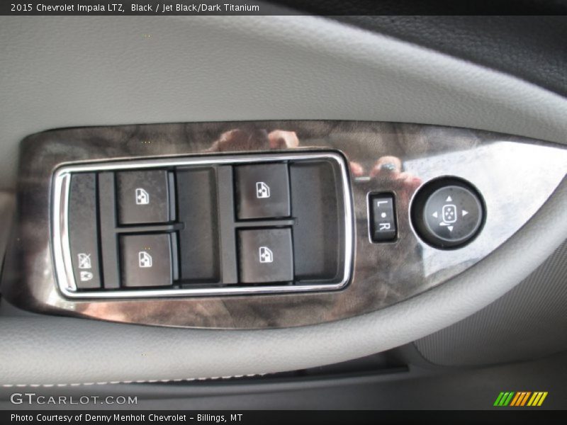 Black / Jet Black/Dark Titanium 2015 Chevrolet Impala LTZ