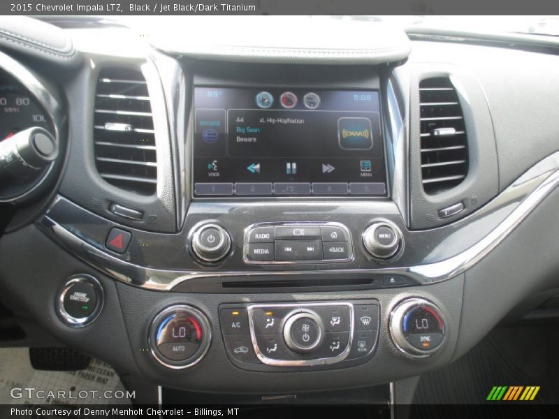 Black / Jet Black/Dark Titanium 2015 Chevrolet Impala LTZ