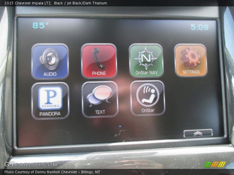 Black / Jet Black/Dark Titanium 2015 Chevrolet Impala LTZ