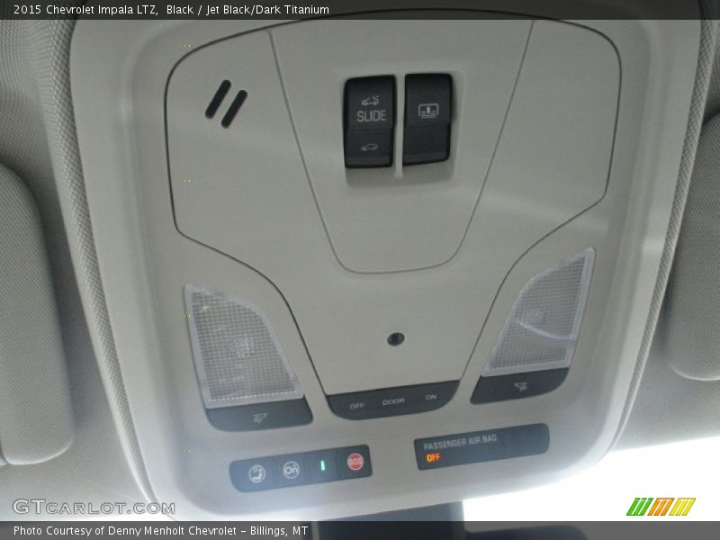 Black / Jet Black/Dark Titanium 2015 Chevrolet Impala LTZ