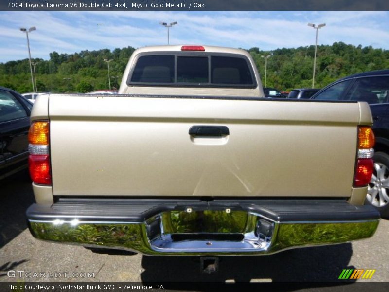 Mystic Gold Metallic / Oak 2004 Toyota Tacoma V6 Double Cab 4x4