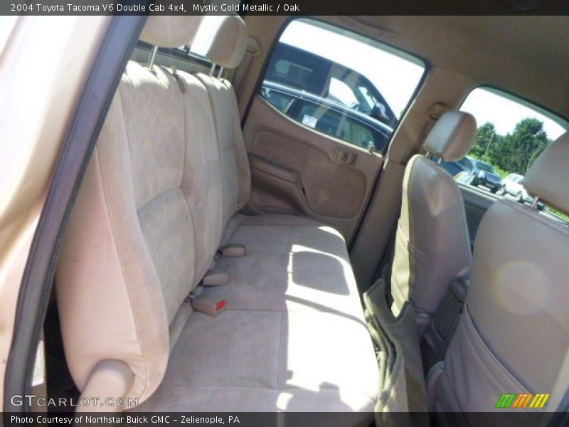 Mystic Gold Metallic / Oak 2004 Toyota Tacoma V6 Double Cab 4x4