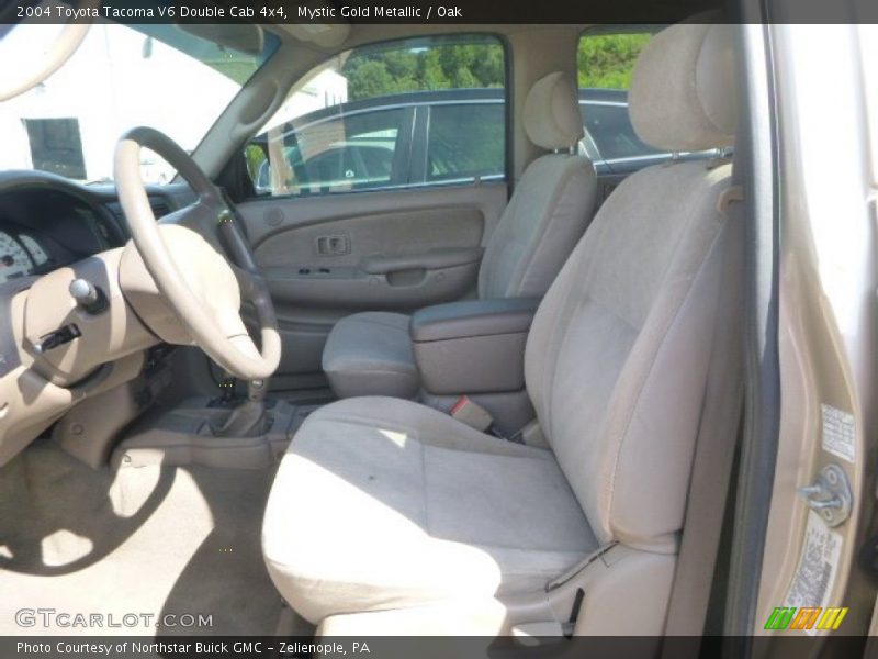 Mystic Gold Metallic / Oak 2004 Toyota Tacoma V6 Double Cab 4x4