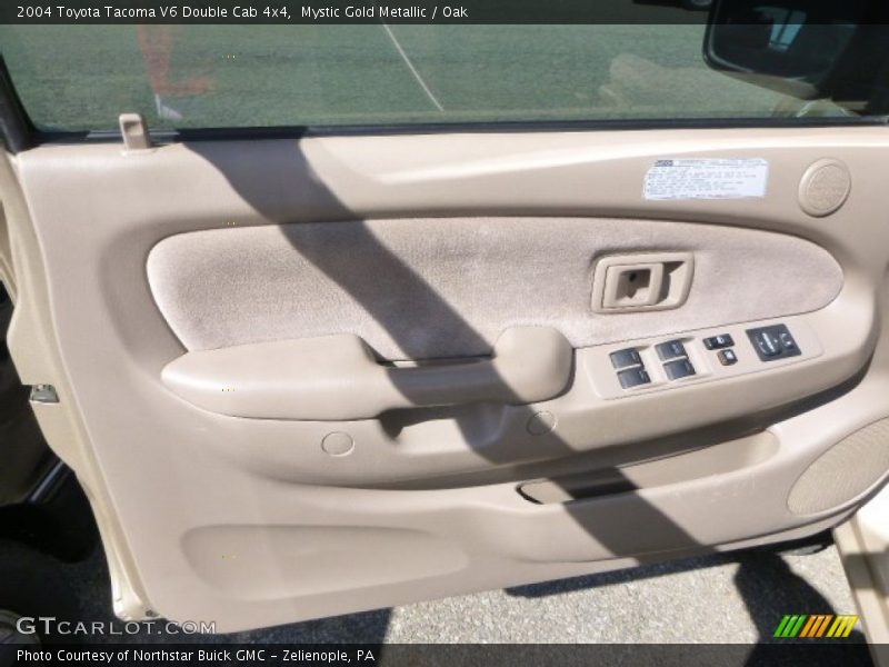Mystic Gold Metallic / Oak 2004 Toyota Tacoma V6 Double Cab 4x4