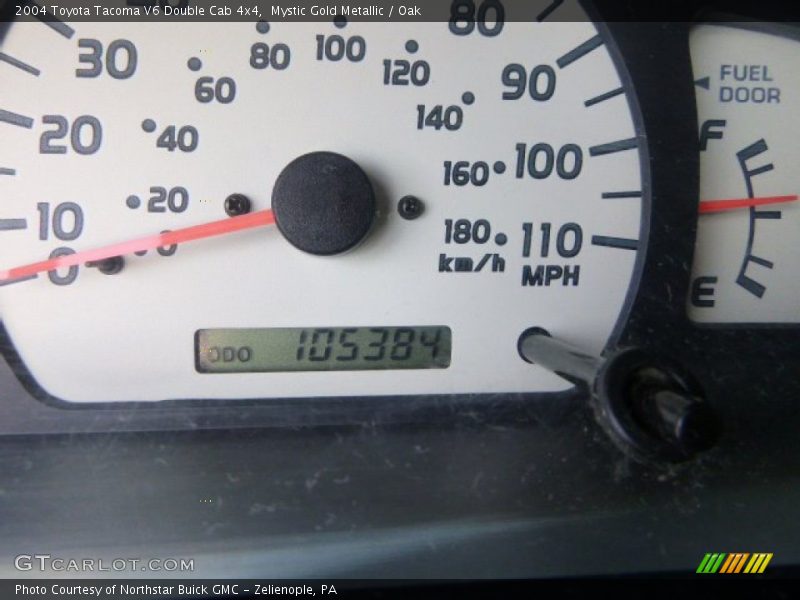 Mystic Gold Metallic / Oak 2004 Toyota Tacoma V6 Double Cab 4x4