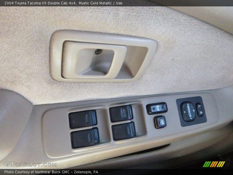 Mystic Gold Metallic / Oak 2004 Toyota Tacoma V6 Double Cab 4x4