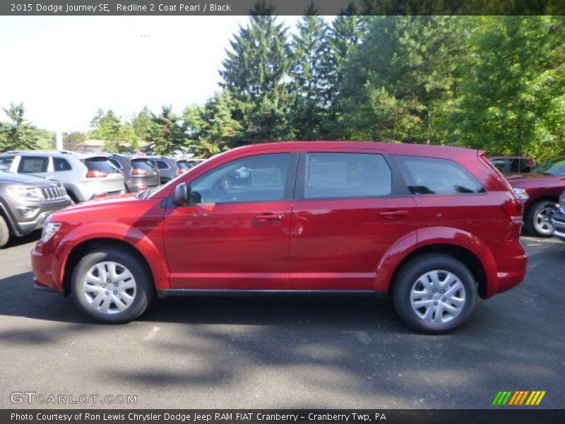 Redline 2 Coat Pearl / Black 2015 Dodge Journey SE