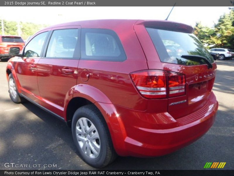 Redline 2 Coat Pearl / Black 2015 Dodge Journey SE