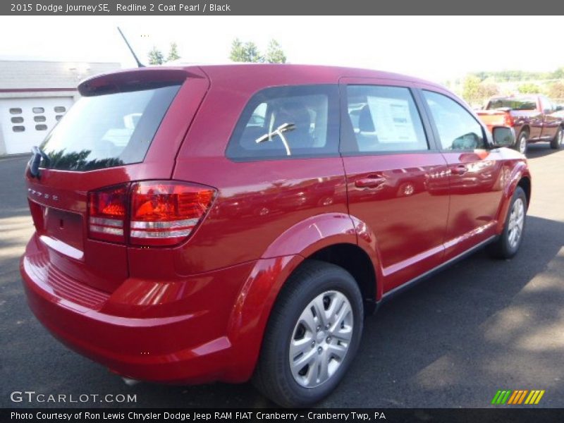 Redline 2 Coat Pearl / Black 2015 Dodge Journey SE