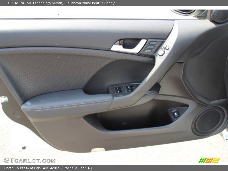 Bellanova White Pearl / Ebony 2012 Acura TSX Technology Sedan