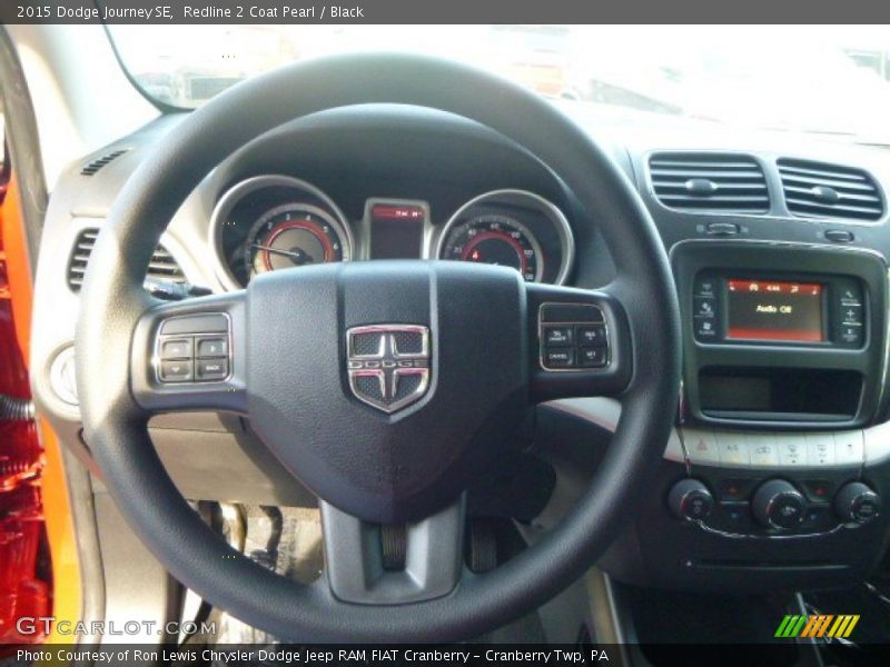 Redline 2 Coat Pearl / Black 2015 Dodge Journey SE