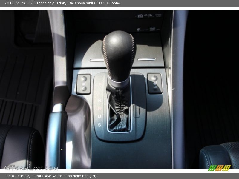 Bellanova White Pearl / Ebony 2012 Acura TSX Technology Sedan