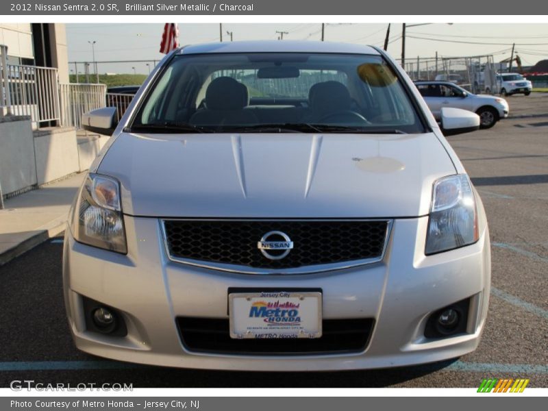 Brilliant Silver Metallic / Charcoal 2012 Nissan Sentra 2.0 SR