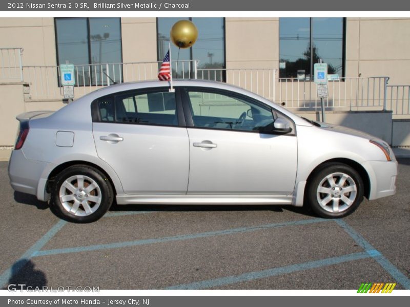 Brilliant Silver Metallic / Charcoal 2012 Nissan Sentra 2.0 SR