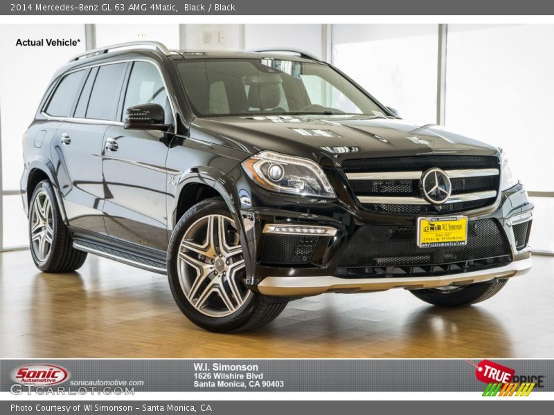 Black / Black 2014 Mercedes-Benz GL 63 AMG 4Matic
