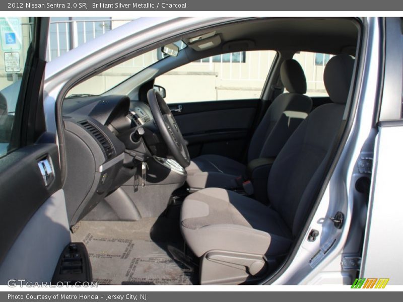 Brilliant Silver Metallic / Charcoal 2012 Nissan Sentra 2.0 SR