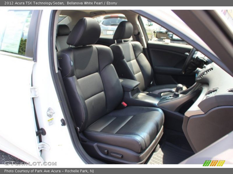 Bellanova White Pearl / Ebony 2012 Acura TSX Technology Sedan