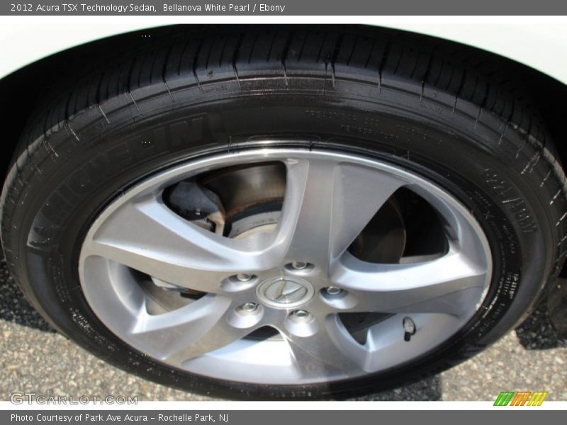Bellanova White Pearl / Ebony 2012 Acura TSX Technology Sedan