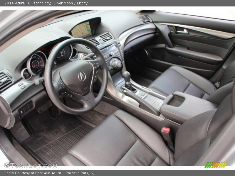 Silver Moon / Ebony 2014 Acura TL Technology