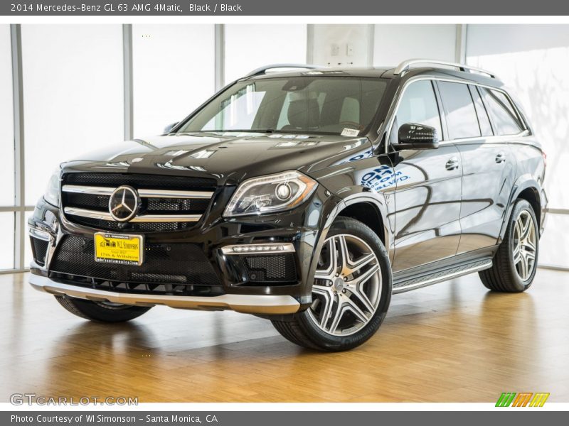 Black / Black 2014 Mercedes-Benz GL 63 AMG 4Matic