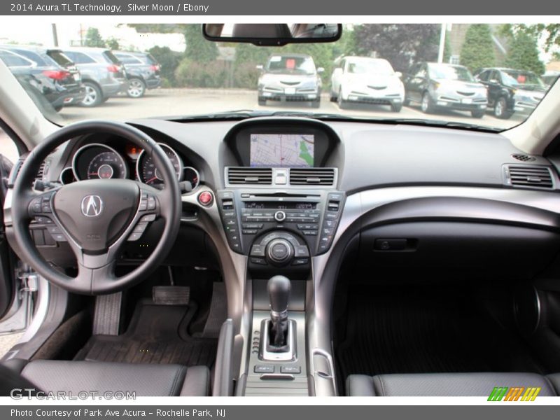 Silver Moon / Ebony 2014 Acura TL Technology