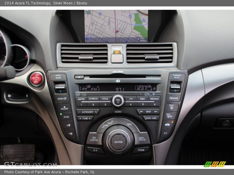 Silver Moon / Ebony 2014 Acura TL Technology