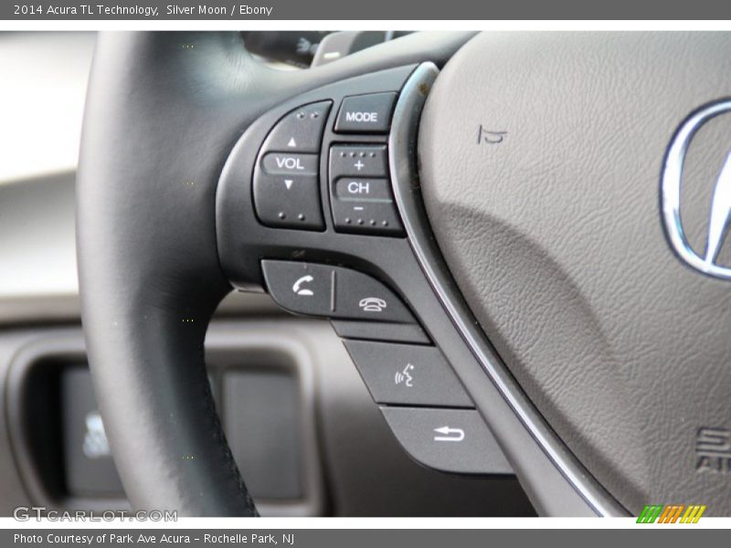 Silver Moon / Ebony 2014 Acura TL Technology