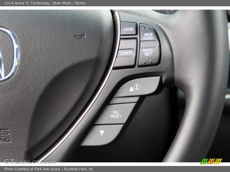 Silver Moon / Ebony 2014 Acura TL Technology
