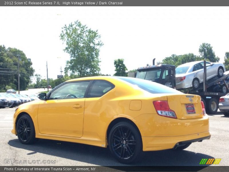 High Voltage Yellow / Dark Charcoal 2012 Scion tC Release Series 7.0