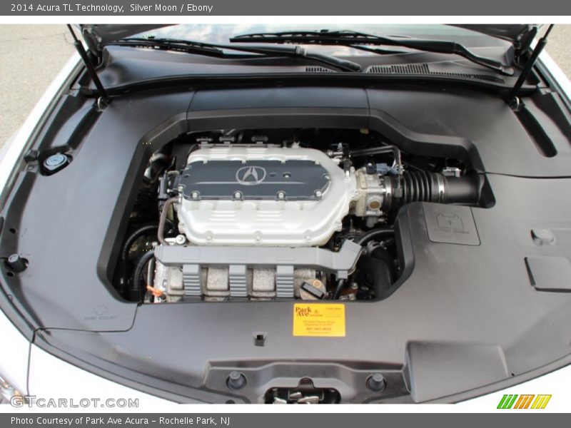 Silver Moon / Ebony 2014 Acura TL Technology