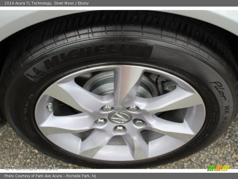 Silver Moon / Ebony 2014 Acura TL Technology