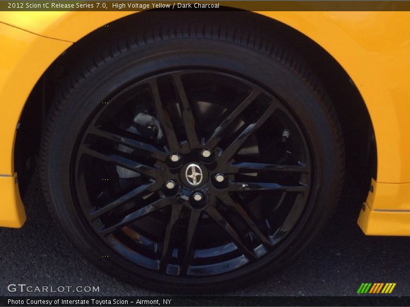 High Voltage Yellow / Dark Charcoal 2012 Scion tC Release Series 7.0