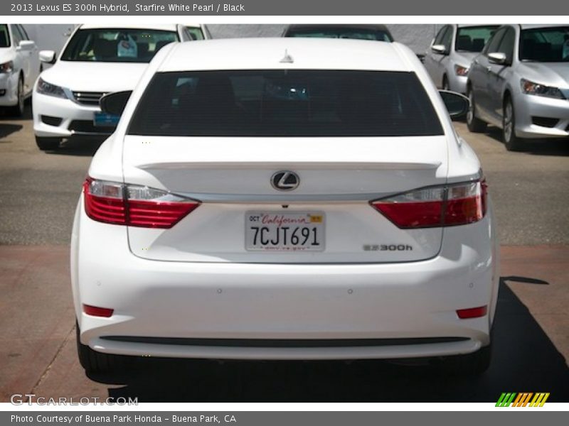 Starfire White Pearl / Black 2013 Lexus ES 300h Hybrid