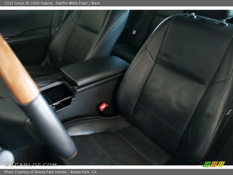 Starfire White Pearl / Black 2013 Lexus ES 300h Hybrid