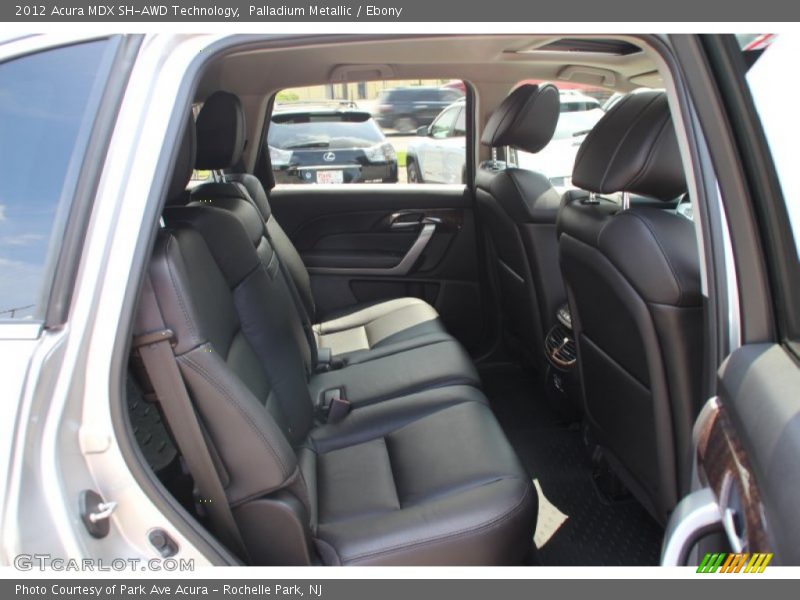 Palladium Metallic / Ebony 2012 Acura MDX SH-AWD Technology