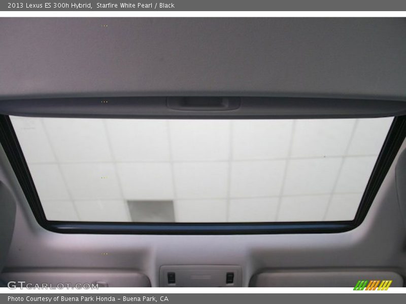 Starfire White Pearl / Black 2013 Lexus ES 300h Hybrid