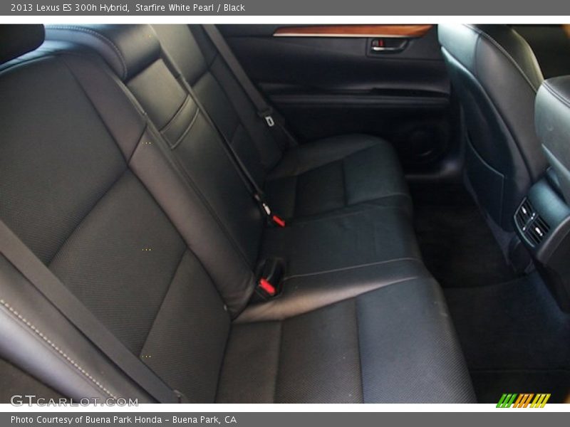 Starfire White Pearl / Black 2013 Lexus ES 300h Hybrid