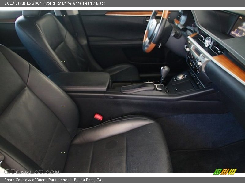 Starfire White Pearl / Black 2013 Lexus ES 300h Hybrid