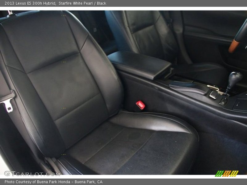 Starfire White Pearl / Black 2013 Lexus ES 300h Hybrid