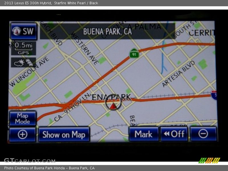 Starfire White Pearl / Black 2013 Lexus ES 300h Hybrid