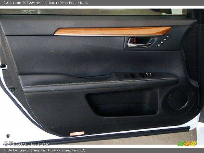 Starfire White Pearl / Black 2013 Lexus ES 300h Hybrid