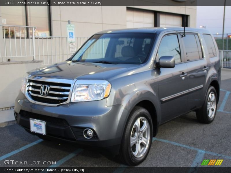 Polished Metal Metallic / Gray 2012 Honda Pilot EX 4WD