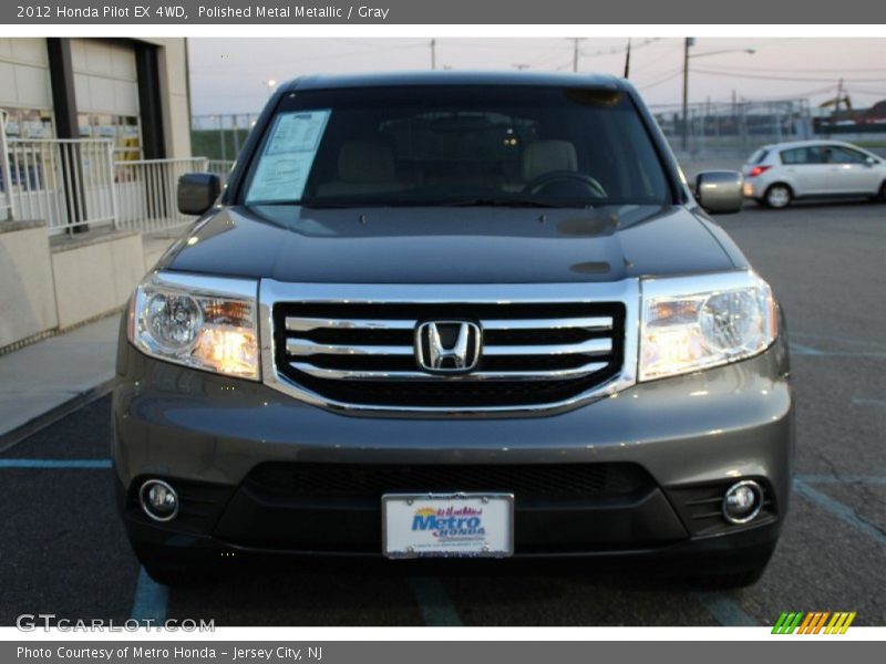 Polished Metal Metallic / Gray 2012 Honda Pilot EX 4WD
