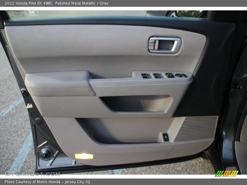 Polished Metal Metallic / Gray 2012 Honda Pilot EX 4WD